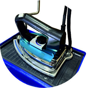 Electric Steam Iron. With&nbsp;& Temperature Control.